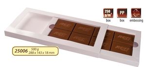 Čokoláda 500g s logem v čokoládě